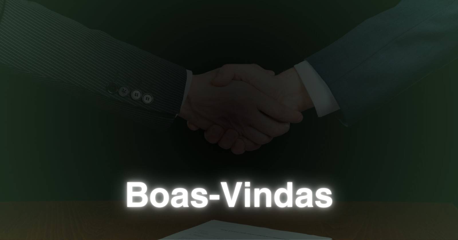 boas vindas mais que um curso de hotelaria